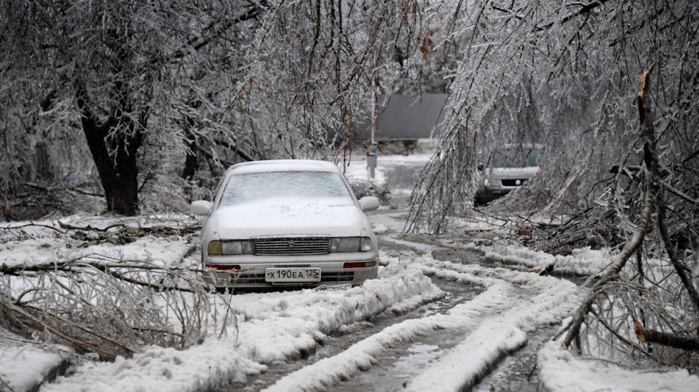 Ice Storm in Russia’s Far East Linked to Climate Change