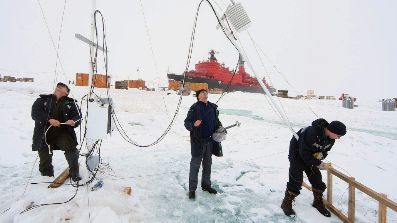 Russia Starts Building $850M High-Speed Arctic Internet