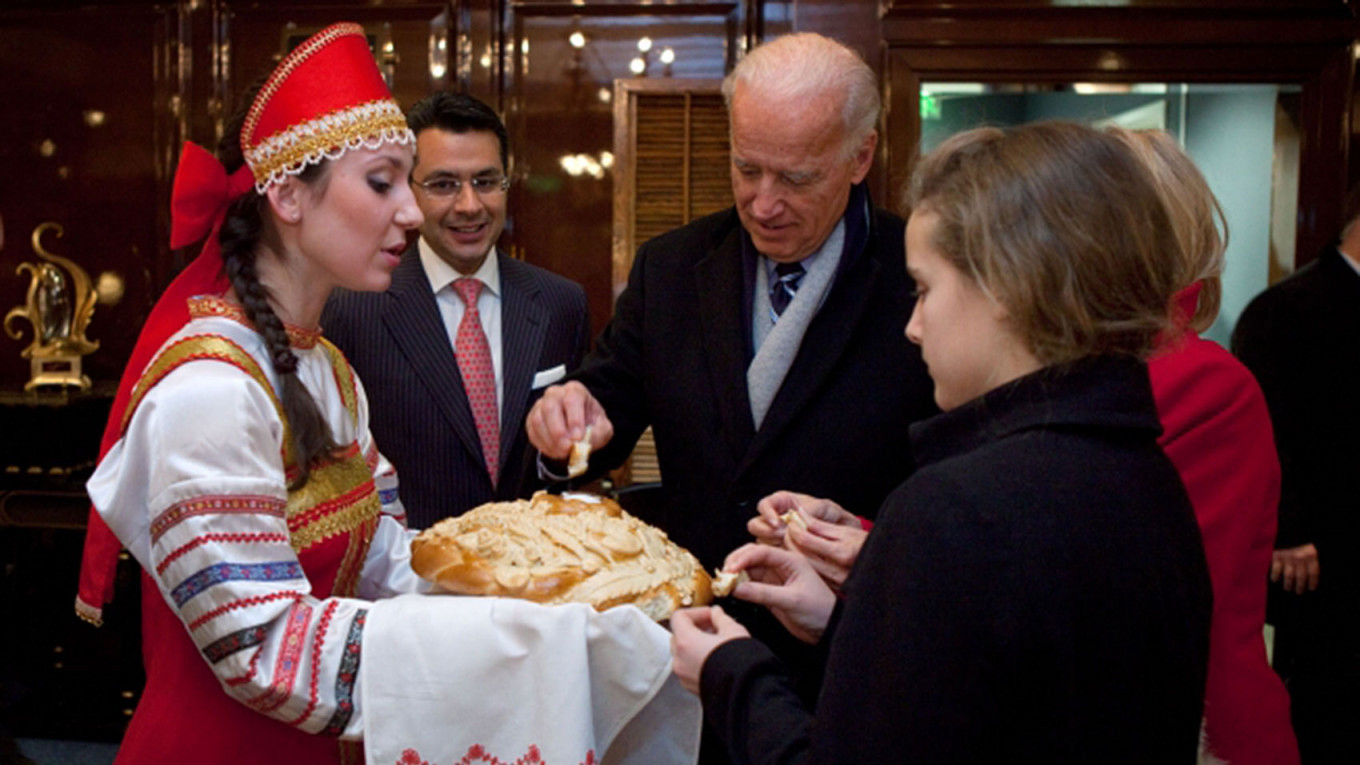 U.S. President-Elect Joe Biden’s Visits to Russia, In Photos