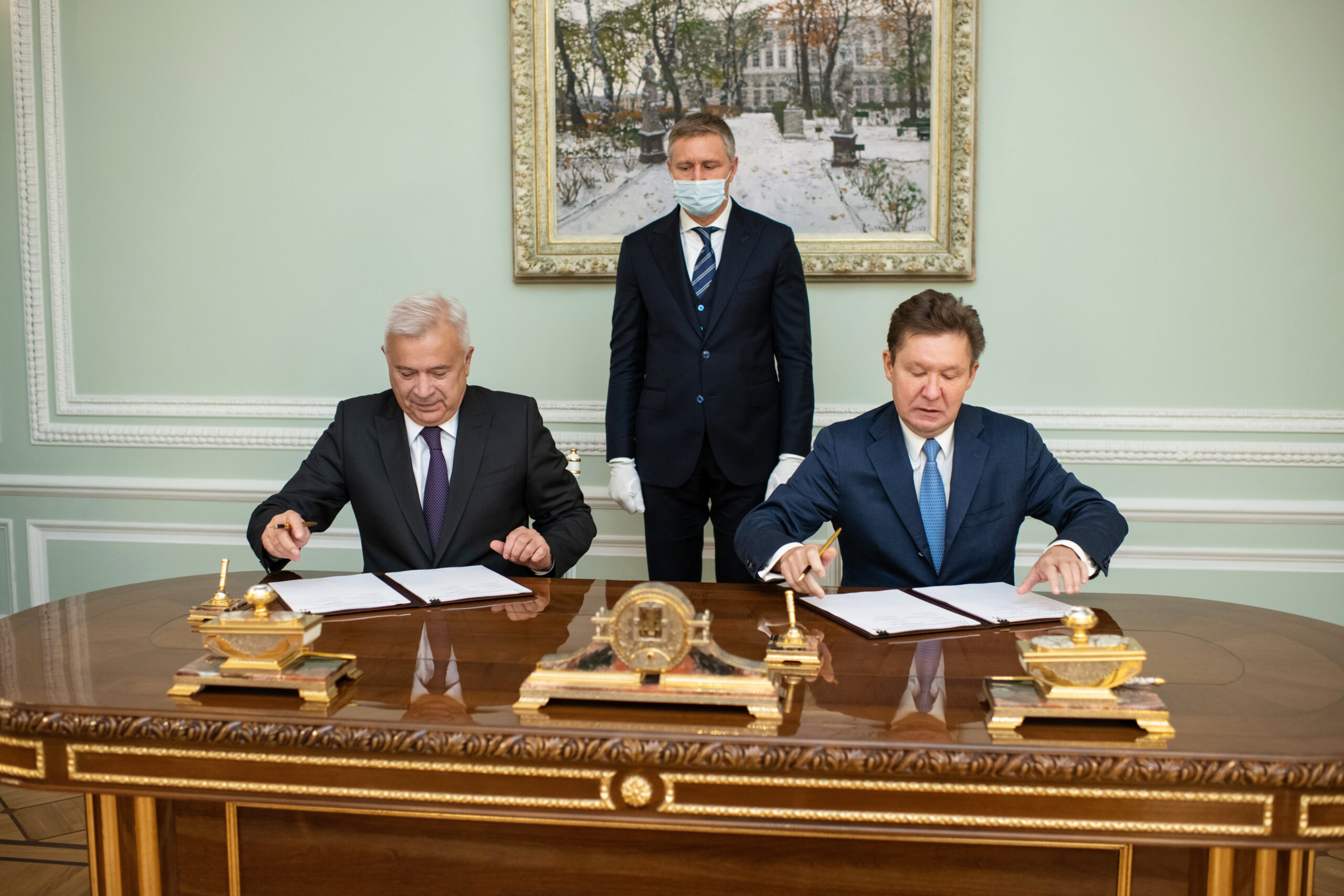 Gazprom and LUKOIL sign Master Agreement to develop two fields in Nenets Autonomous Area