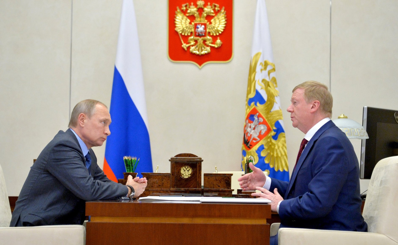 Putin Creates New Position for Chubais