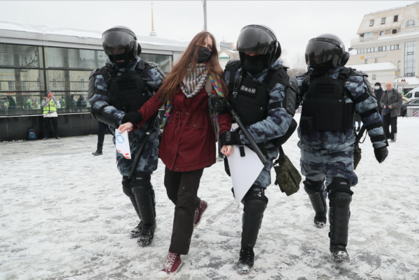As It’s Happening: Russians Stage Fresh Navalny Protests