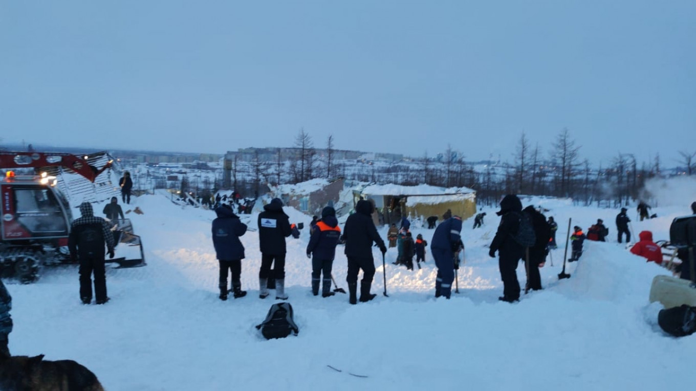 Avalanche Kills Three at Russian Arctic Ski Resort