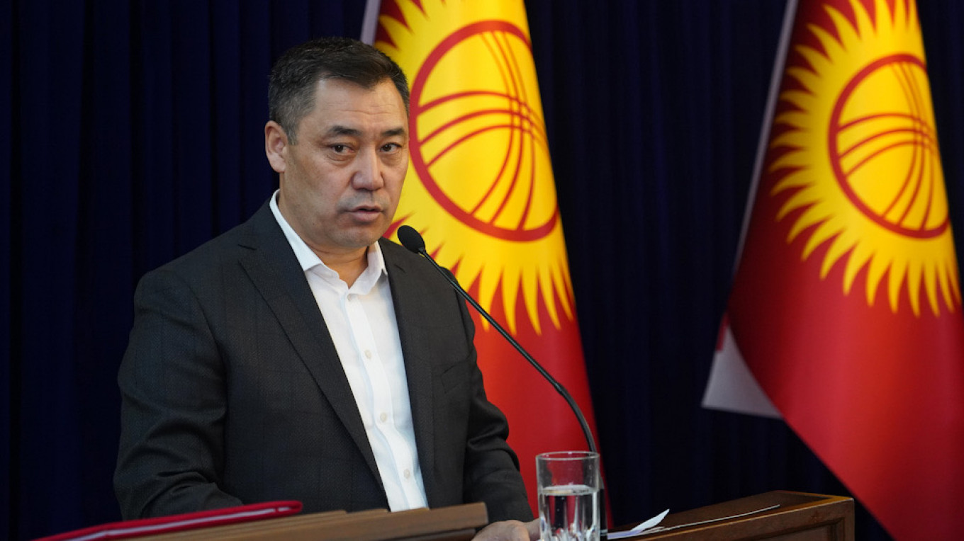 Once-Jailed Populist Japarov Sworn in as Kyrgyz President