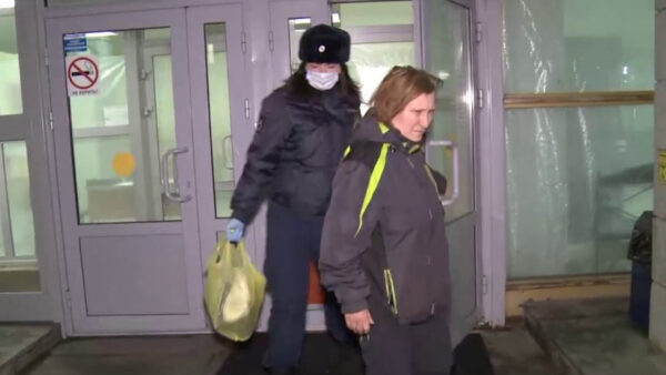 Protester Kicked by Russian Police Re-Hospitalized