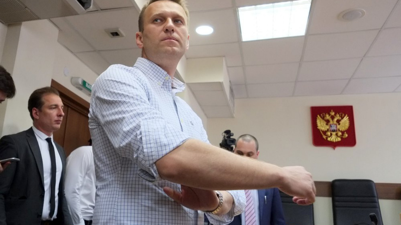  Opposition leader Alexei Navalny. Moskva News Agency 