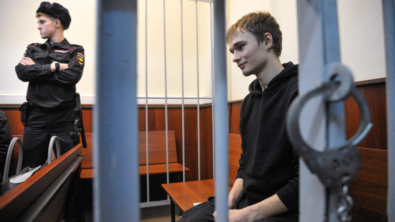Russia Jails Math Grad Student for Attack on Ruling Party