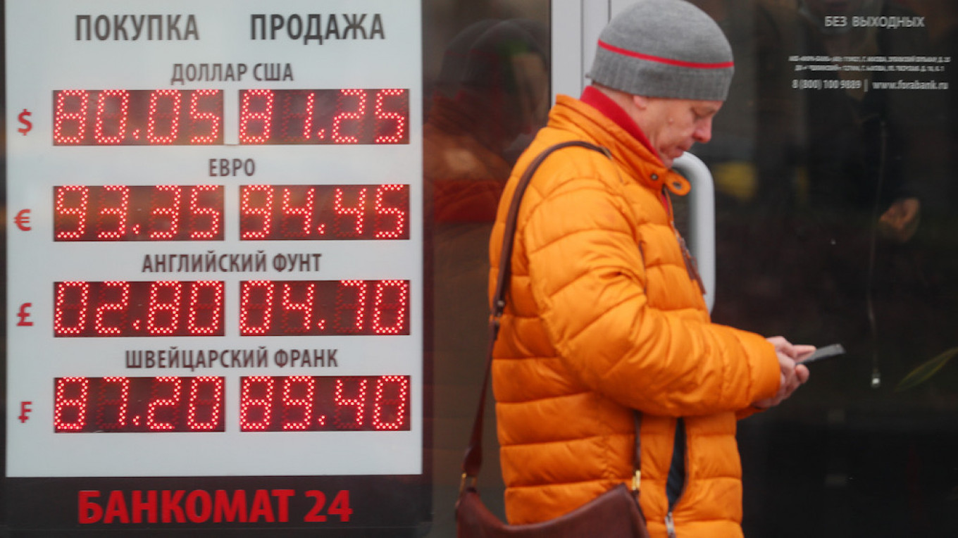 Russian Ruble Is World’s Most Undervalued Currency on Big Mac Index