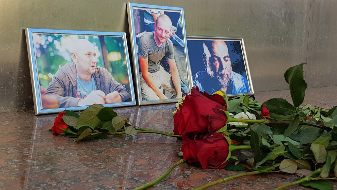 Russian Tycoon Prigozhin Offers Tombstone for Journalists Killed in Central Africa