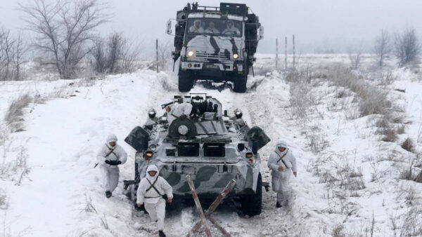 Soldiers Practice Military Drills Across Russia