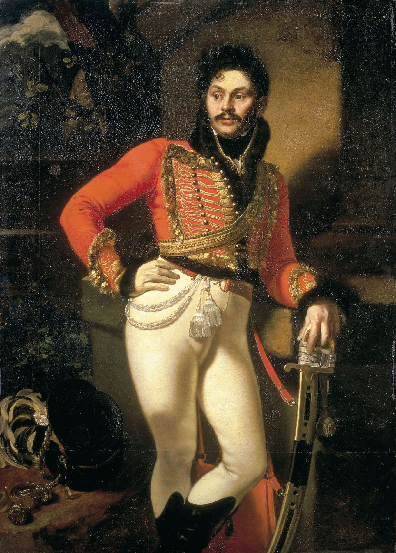  Yevgraf Davydov in the uniform of a Life Guard Hussar Wikimedia Commons 