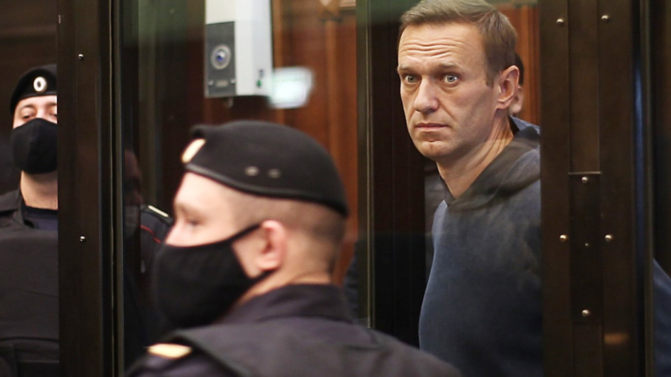 Poisoned Putin Critic Navalny Gets Almost 3 Years in Prison Colony