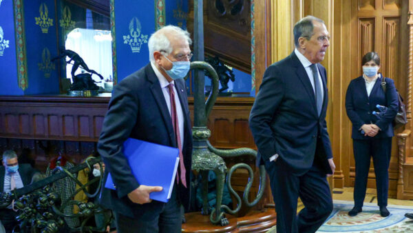 Top EU Diplomat in Moscow Says Ties at ‘Low Point’ Over Navalny