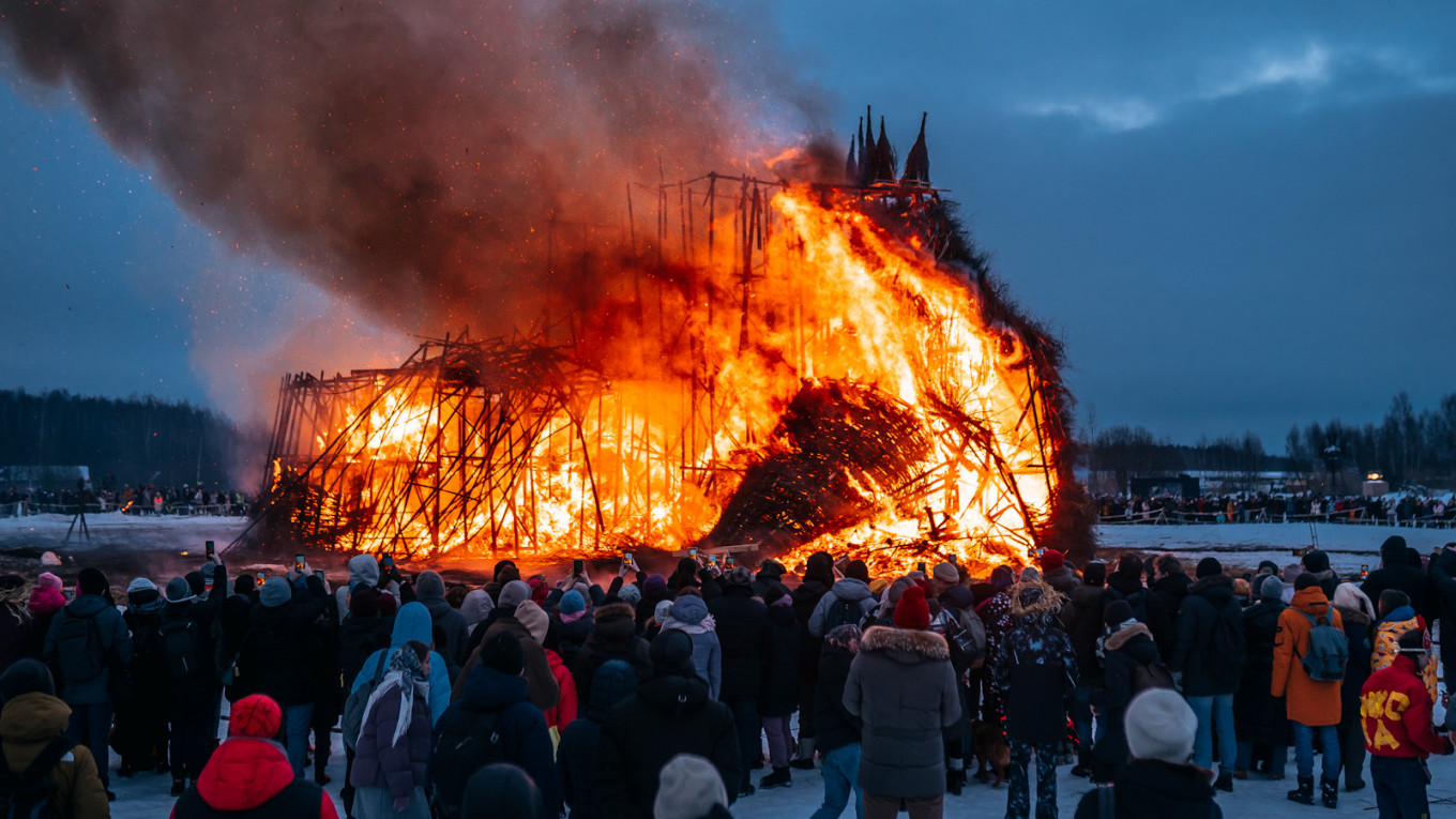 In Photos: Russia Burns the Winter Blues Away With Maslenitsa Festivities