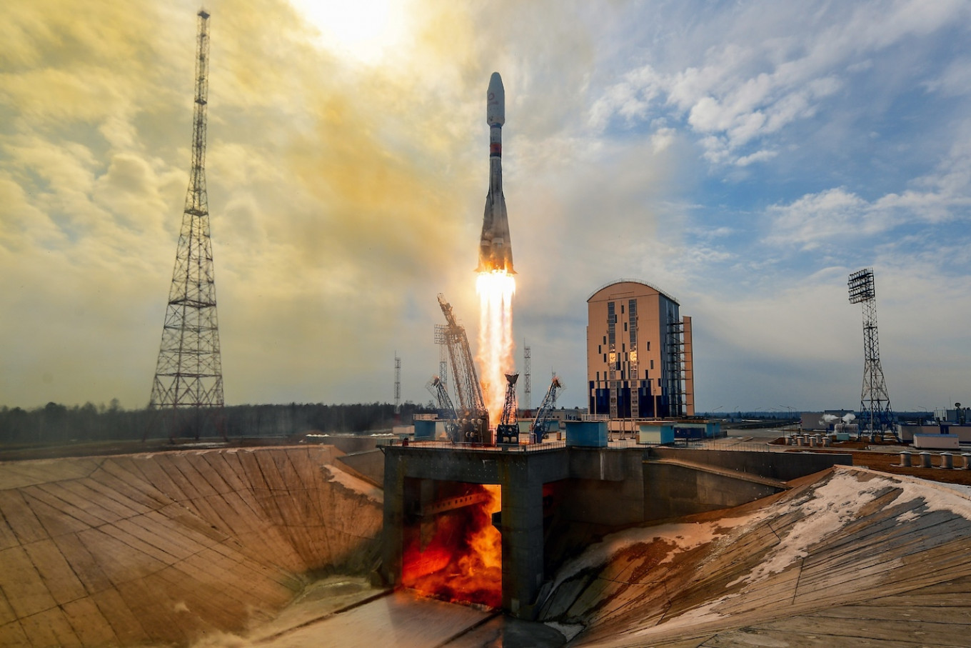Russia Launches More UK Telecom Satellites into Space