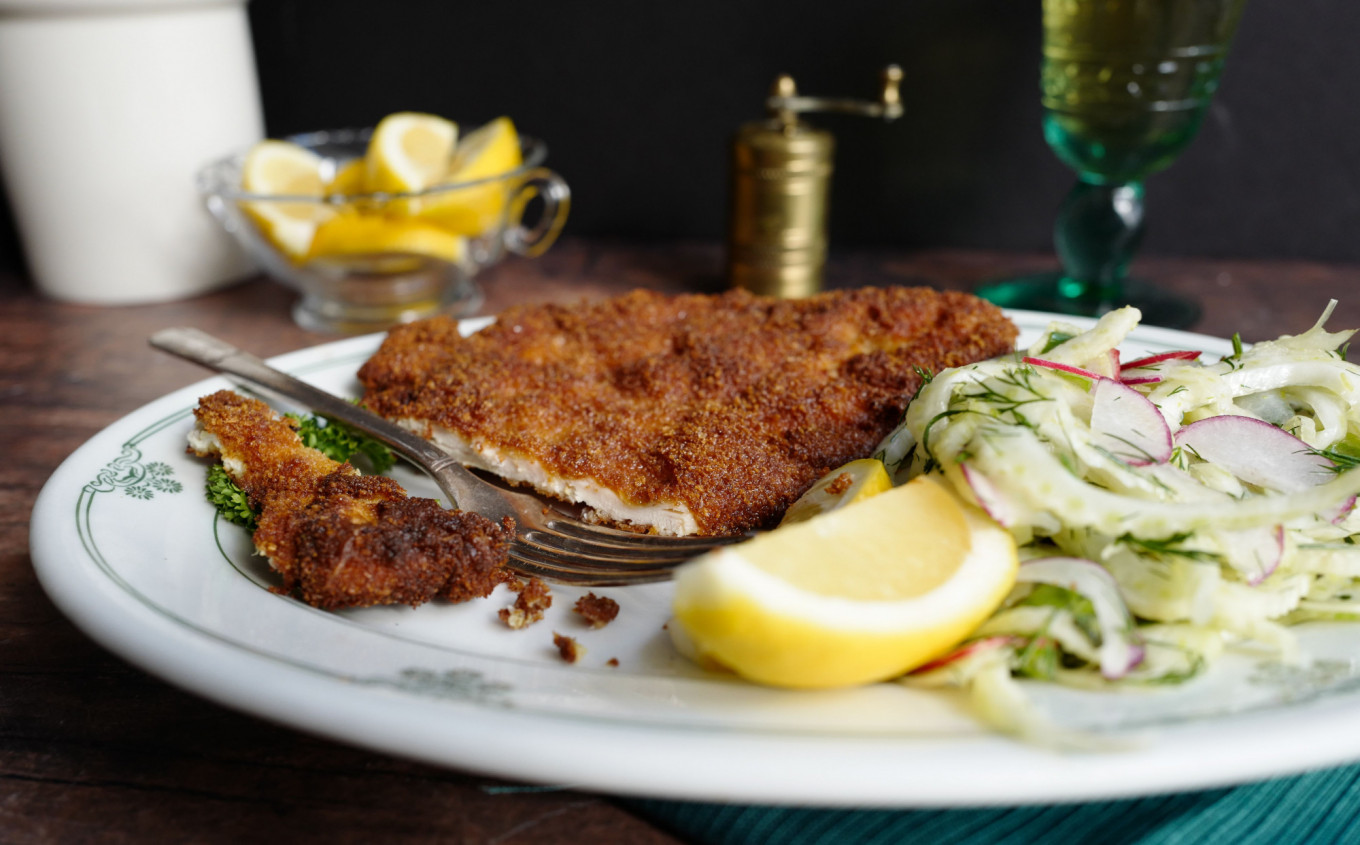 My Favorite Things: Chicken Schnitzel and Slaw
