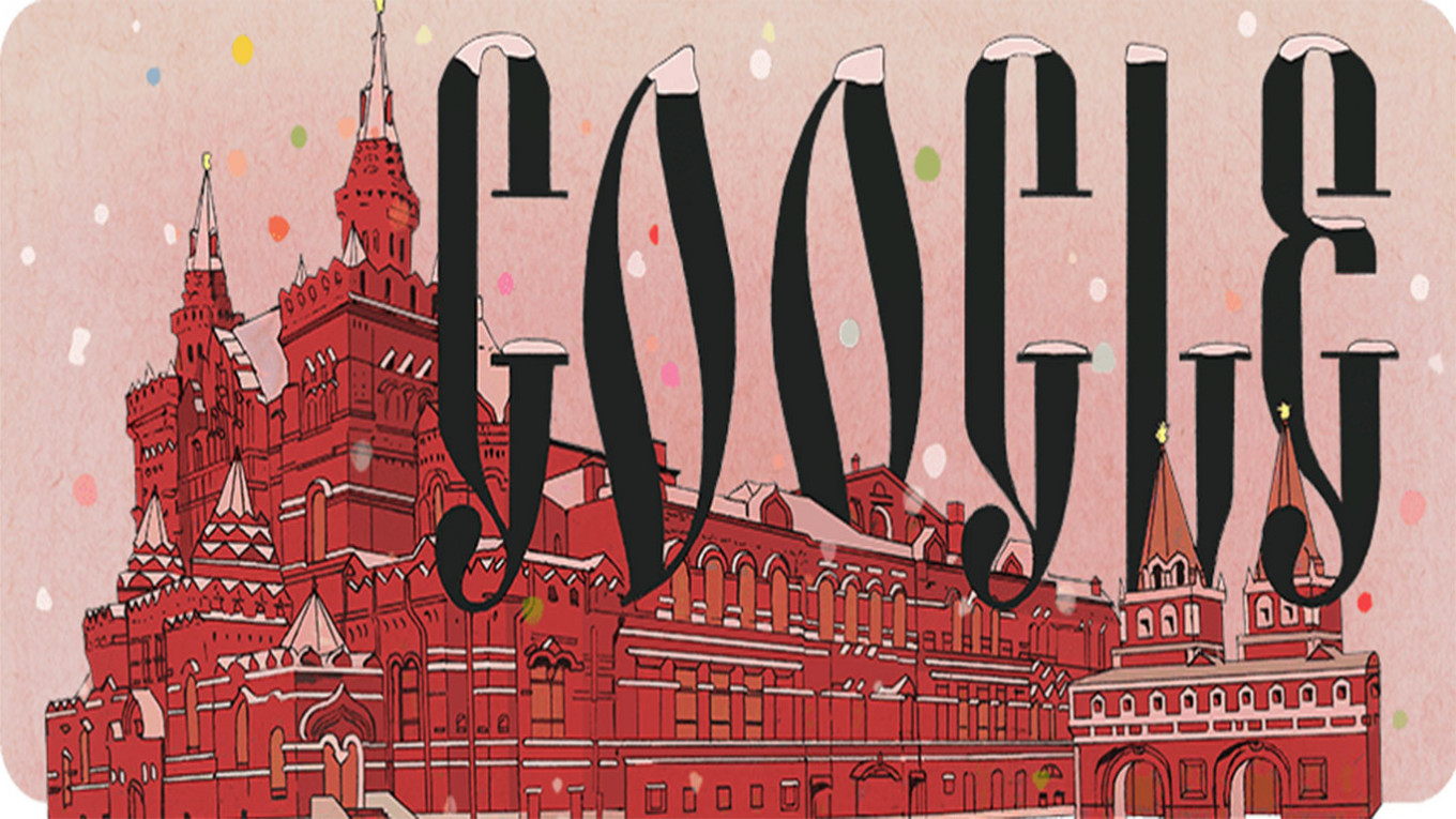 A Google Doodle for the Russian State Historical Museum