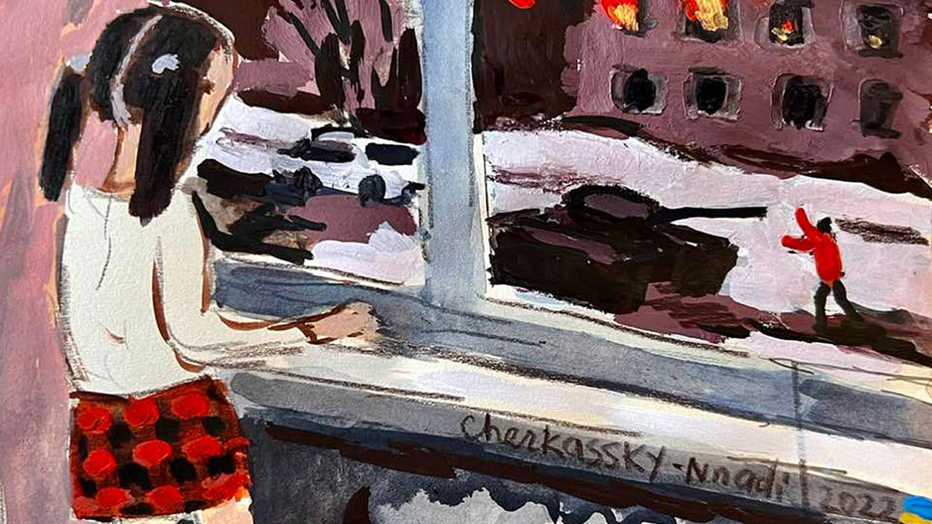 ‘Before and After’: An Artist Repaints Scenes of Her Ukrainian Childhood