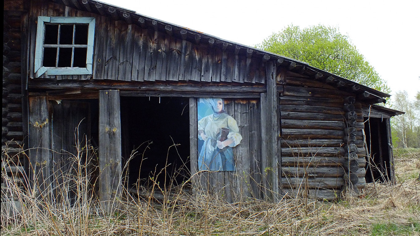 An Artist Brings Life Back to Russia’s Abandoned Villages