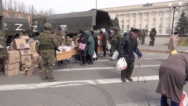 Russian-Occupied Kherson Names New Leadership Amid Pro-Ukraine Protests, Rocket Attacks