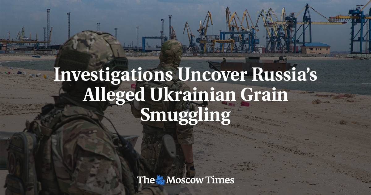 Investigations Uncover Russia’s Alleged Ukrainian Grain Smuggling