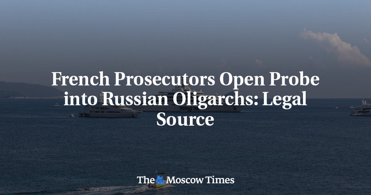 French Prosecutors Open Probe into Russian Oligarchs: Legal Source