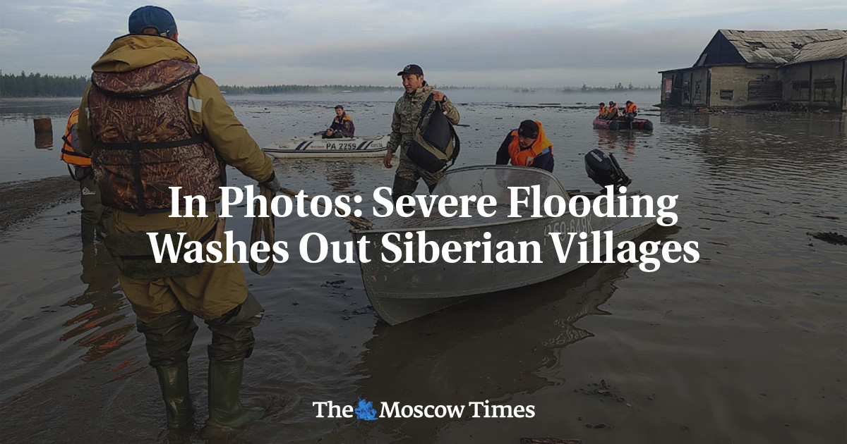 In Photos: Severe Flooding Washes Out Siberian Villages