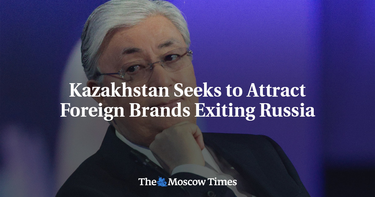 Kazakhstan Seeks to Attract Foreign Brands Exiting Russia