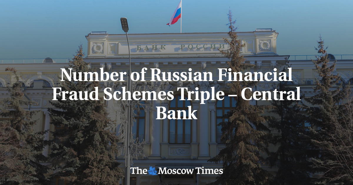 Number of Russian Financial Fraud Schemes Triple – Central Bank