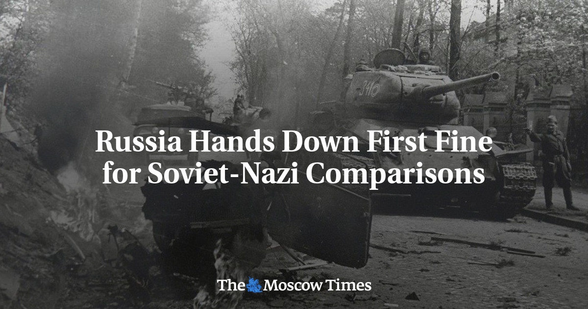 Russia Hands Down First Fine for Soviet-Nazi Comparisons