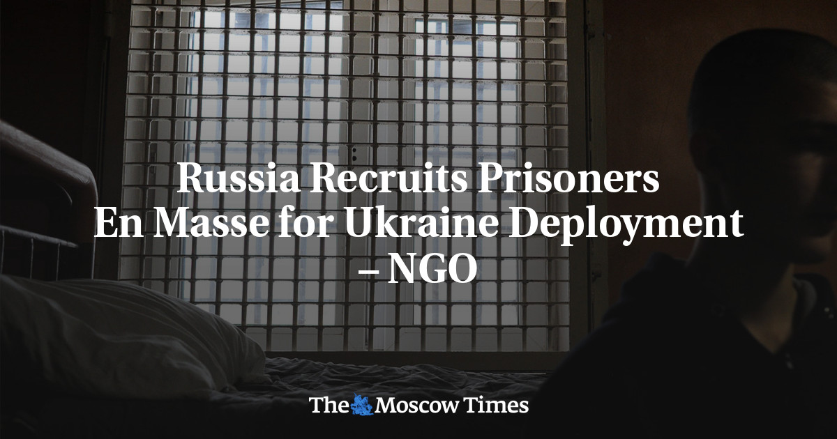 Russia Recruits Prisoners En Masse for Ukraine Deployment – NGO