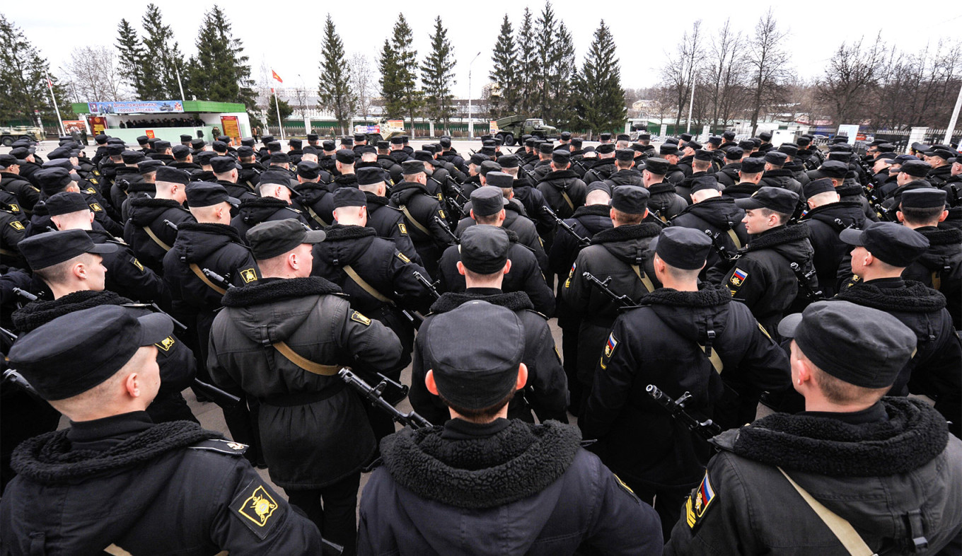  Russian army recruits. Alexander Avilov / Moskva News Agency 