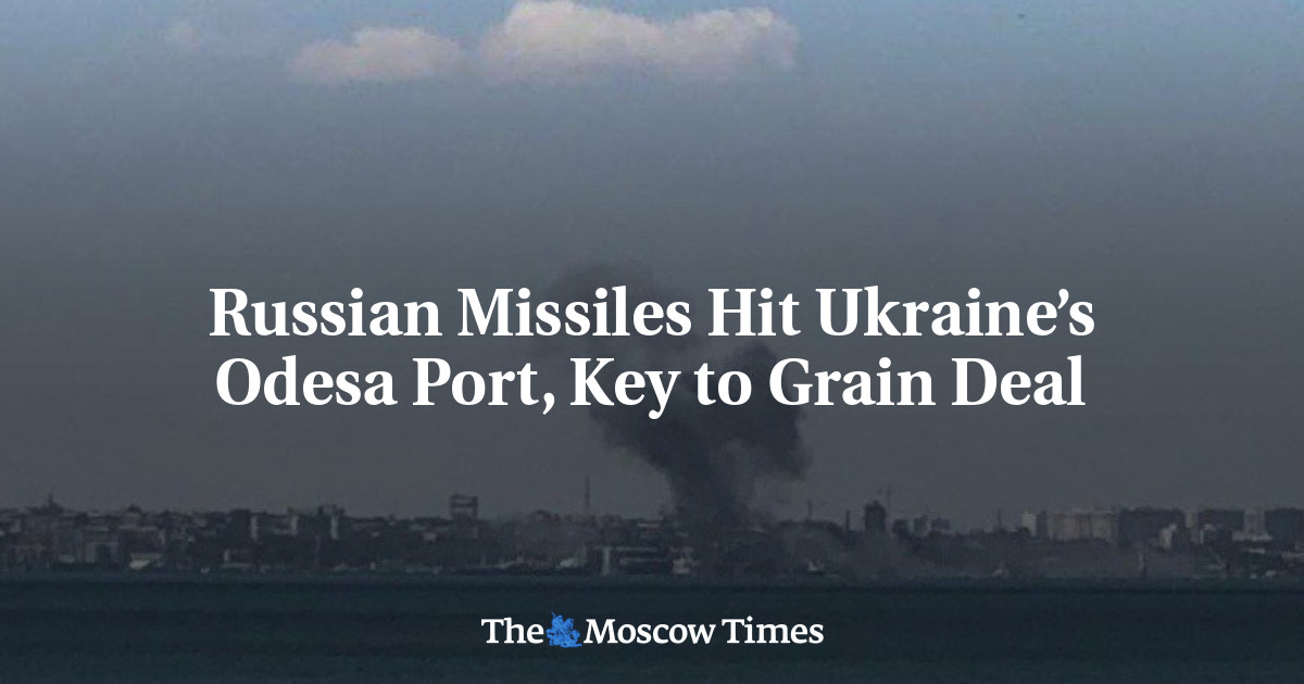 Russian Missiles Hit Ukraine’s Odesa Port, Key to Grain Deal