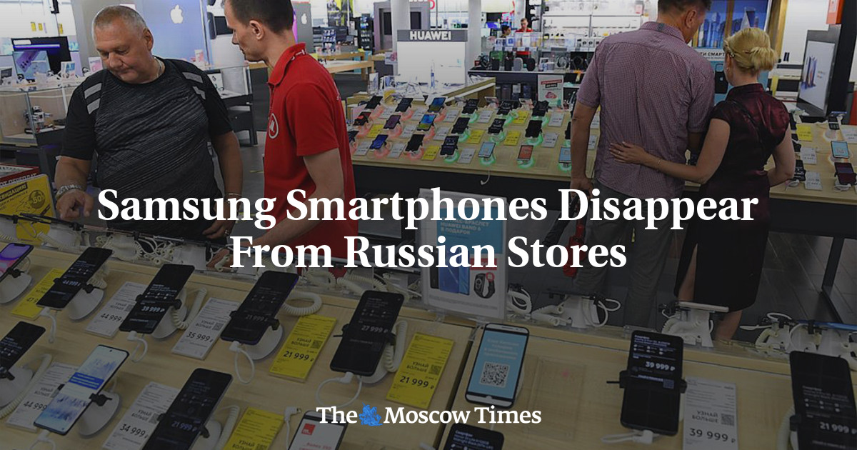 Samsung Smartphones Disappear From Russian Stores