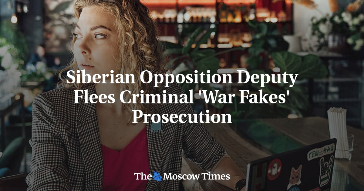 Siberian Opposition Deputy Flees Criminal ‘War Fakes’ Prosecution
