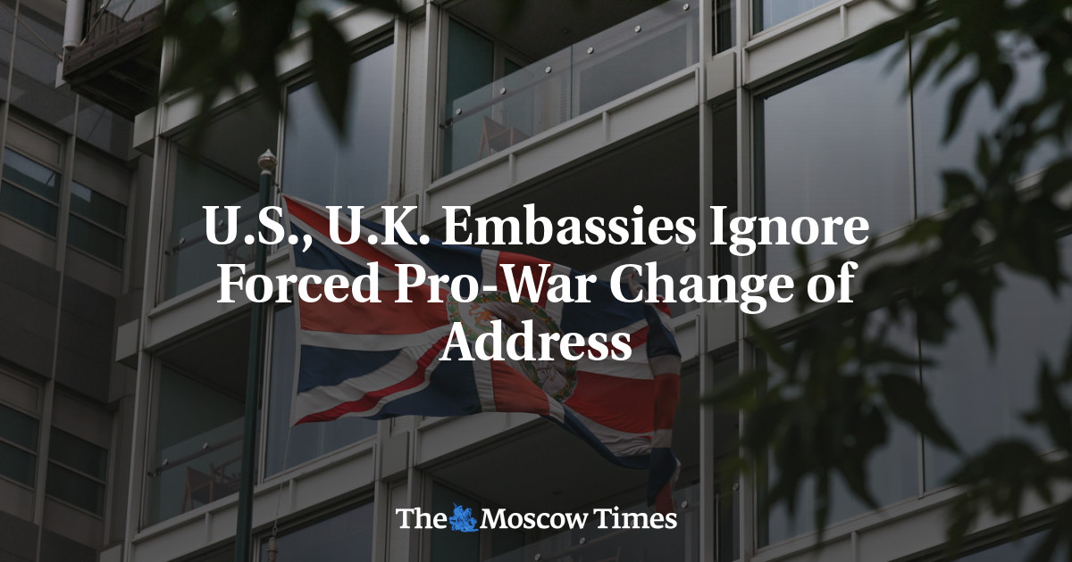 U.S., U.K. Embassies Ignore Forced Pro-War Change of Address