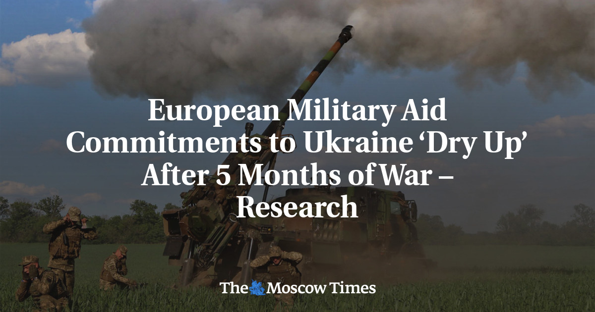 European Military Aid Commitments to Ukraine ‘Dry Up’ After 5 Months of War – Research