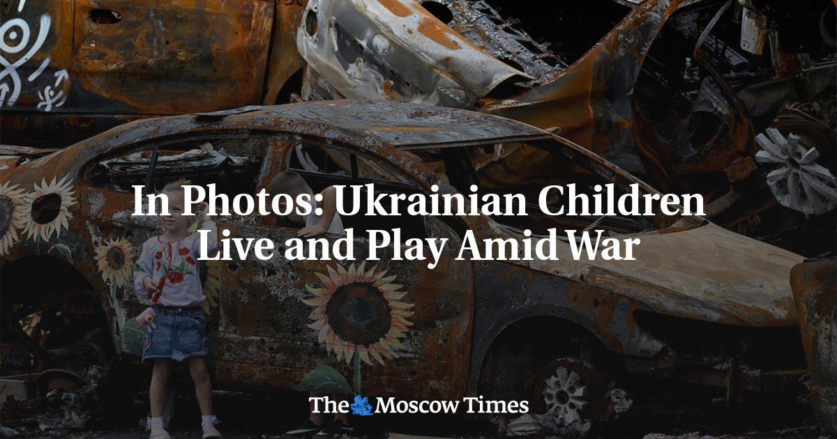 In Photos: Ukrainian Children Live and Play Amid War
