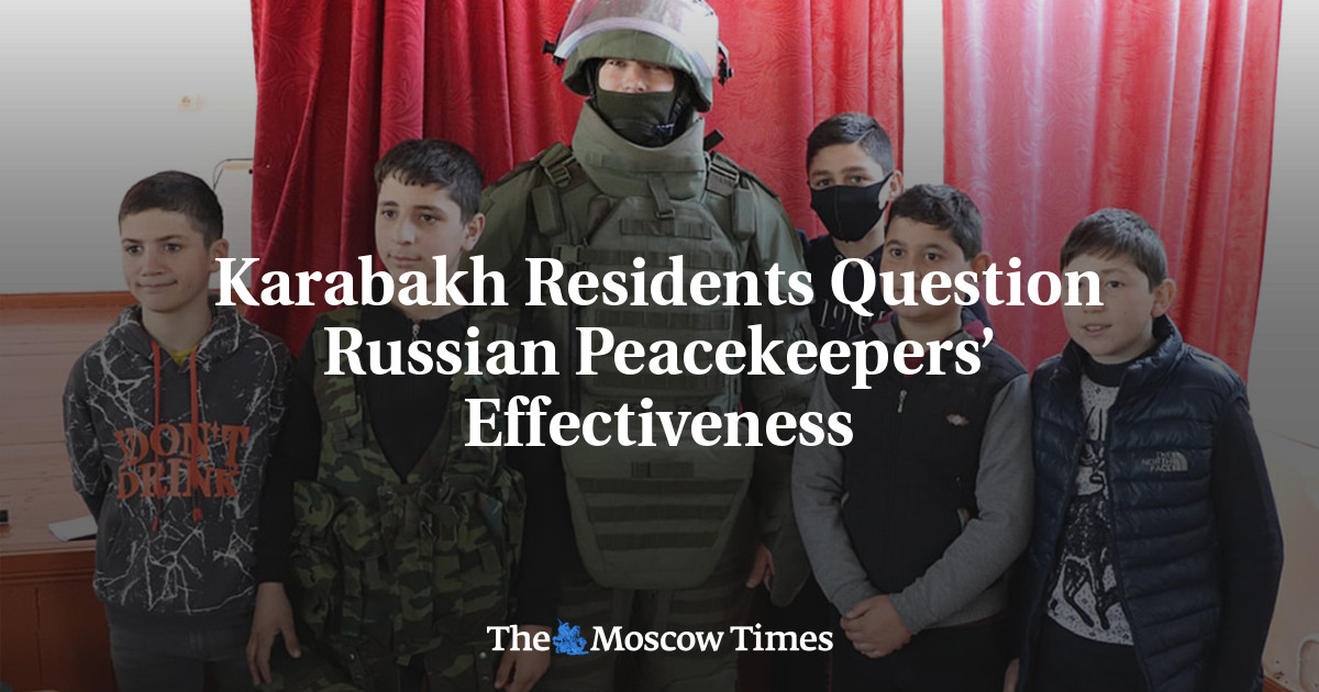 Karabakh Residents Question Russian Peacekeepers’ Effectiveness