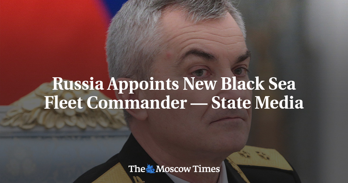 Russia Appoints New Black Sea Fleet Commander — State Media