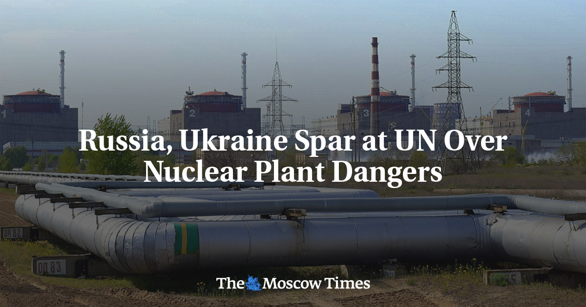 Russia, Ukraine Spar at UN Over Nuclear Plant Dangers