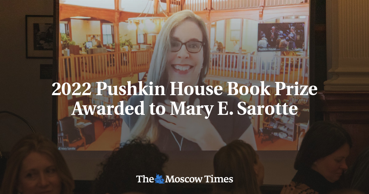 2022 Pushkin House Book Prize Awarded to Mary E. Sarotte