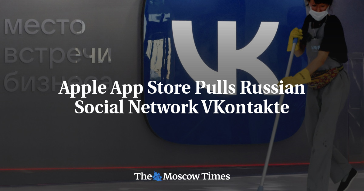 Apple App Store Pulls Russian Social Network VKontakte