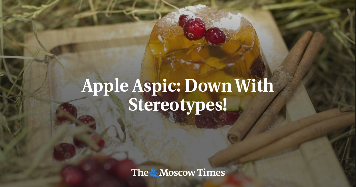 Apple Aspic: Down With Stereotypes!