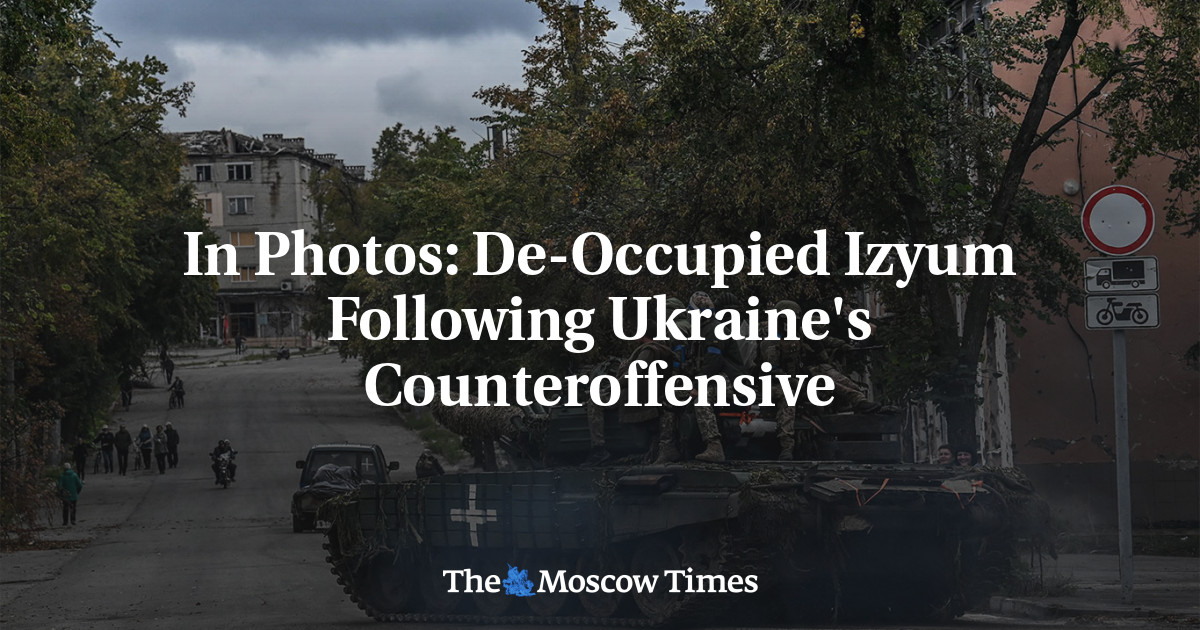 In Photos: De-Occupied Izyum Following Ukraine’s Counteroffensive