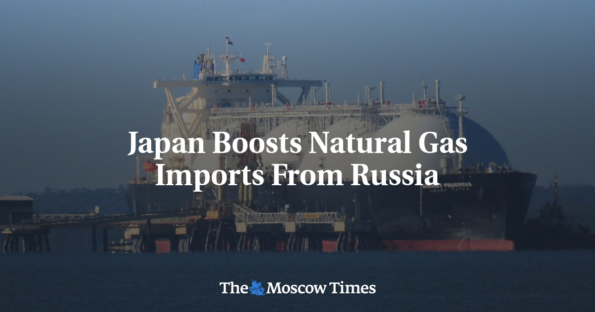 Japan Boosts Natural Gas Imports From Russia