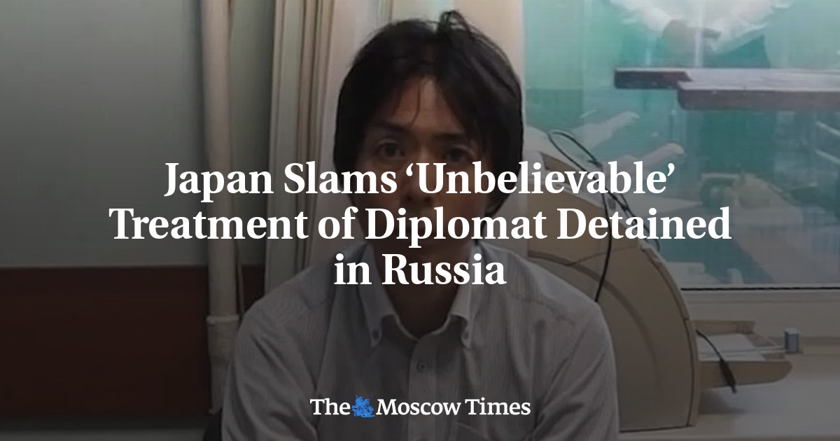 Japan Slams ‘Unbelievable’ Treatment of Diplomat Detained in Russia