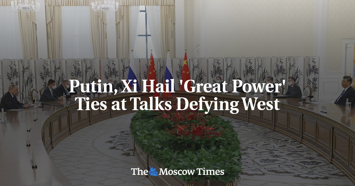 Putin, Xi Hail ‘Great Power’ Ties at Talks Defying West