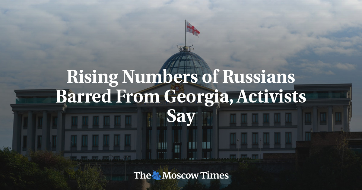 Rising Numbers of Russians Barred From Georgia, Activists Say