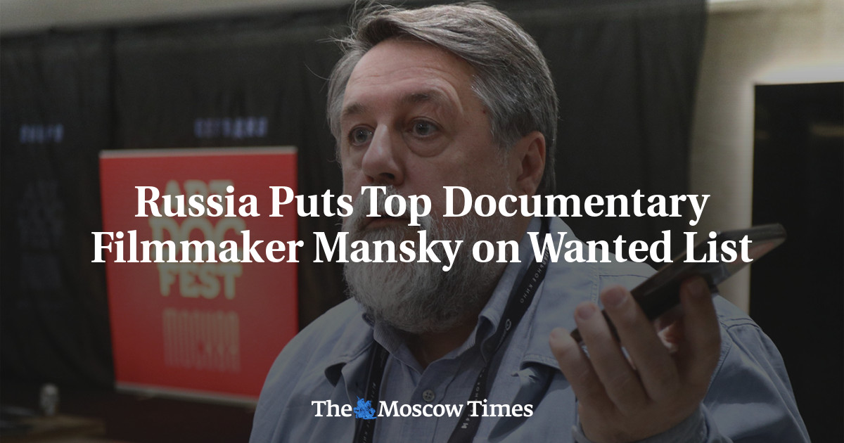 Russia Puts Top Documentary Filmmaker Mansky on Wanted List
